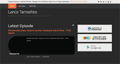 Desktop Screenshot of lancetamashiro.com