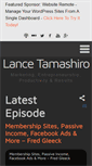 Mobile Screenshot of lancetamashiro.com